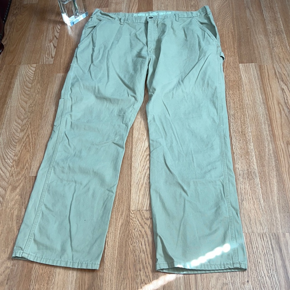 Dickies Relaxed Fit Cargo Khaki Pants Sz 38/30
